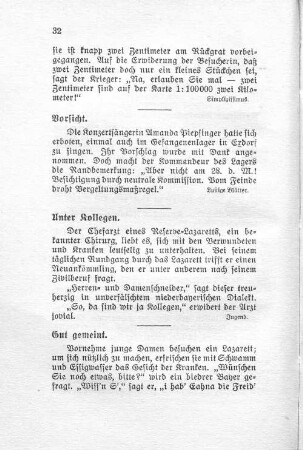 Gute gemeint.