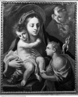 Maria und das Christuskind mit Johannes dem Täufer