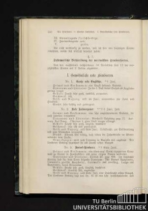 § 3. Systematische Beschreibung der wertvollsten Himbeersorten.