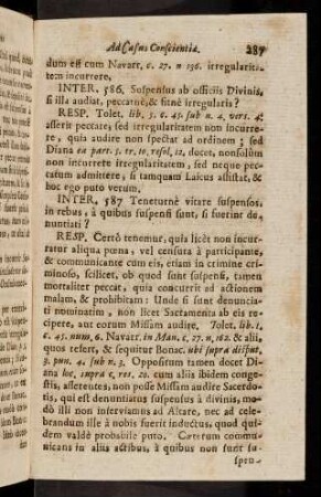 287-298, Interrogatio 586 - 603