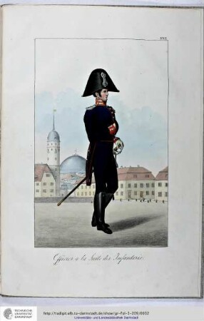 Officier a la Suite der Infanterie