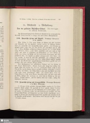 76. Abschnitt. 4. Abtheilung. Von den gestürzten Rahmschnee-Crêmes