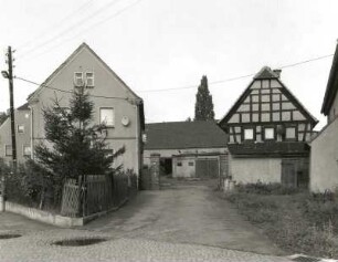Großstolpen-Pödelwitz. Dreiseithof, Nr. 13 (1. H. 19. Jh. beg.). Straßenansicht
