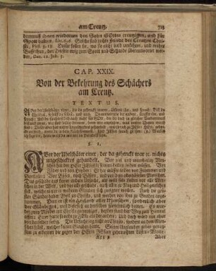 Cap. XXIX. Von der Bekehrung des Schächers am Creutz.