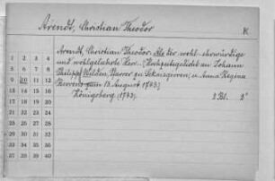Wilden, Johann Philipp - Wissel, Anna Dorothea