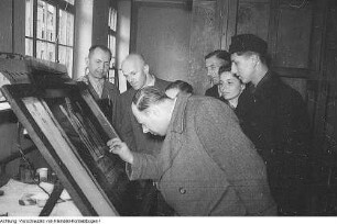 Dresden. Ratsdruckerei Dresden, April 1950