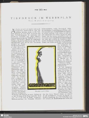 Tiefdruck im Werbeplan