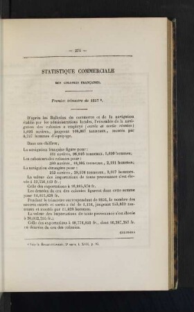 Statistique commerciale