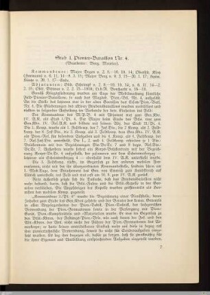 Stab I. Pionier-Bataillon Nr. 4