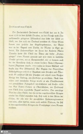Ferdinand von Schill