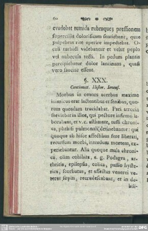§. XXX. Continuat. Histor. Ienens.