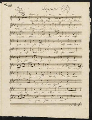 Soprano Aria