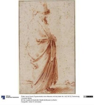 Figurenstudie eines Mannes mit Hut