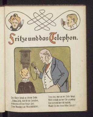 Fritze und das Telephon.
