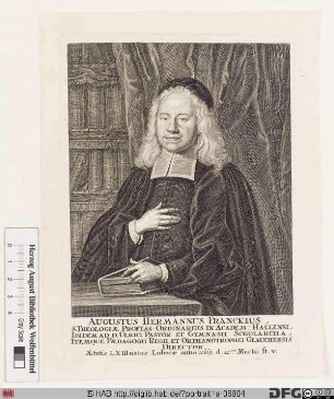 Bildnis August Hermann Francke