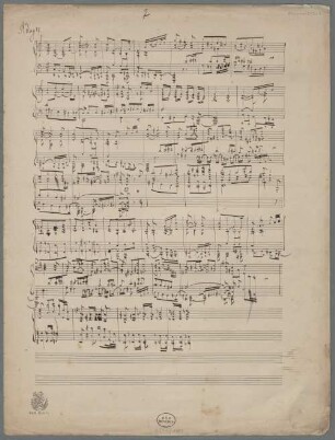 Adagios, pf, C-Dur, Fragments - BSB Mus.ms. 21360 : [caption title:] Adagio