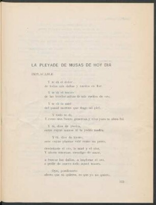 La pléyade de musas de hoy día