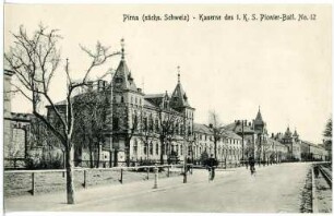 Pirna. Pionierkaserne