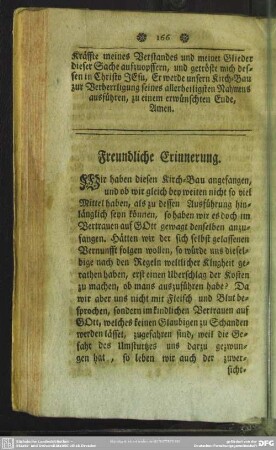 Freundliche Erinnerung