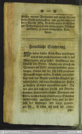 Freundliche Erinnerung