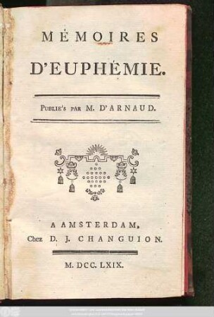 Mémoires D'Euphémie