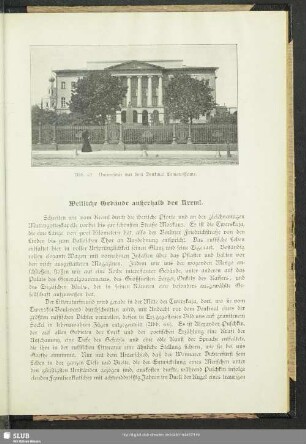 Weltliche Gebäude außerhalb des Kreml