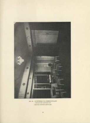 Abb. 56. Lichtspiele im Admiralspalast. Vorraum und Kleiderablage. Architekt Heinrich Schweitzer
