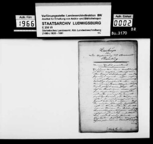 Korrekturen und Ergänzungen der OAB, o.Dat., o.Verf.