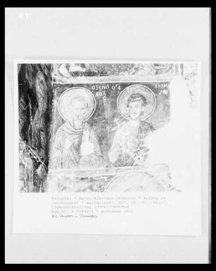 Die Heiligen Sampson und Diomedes