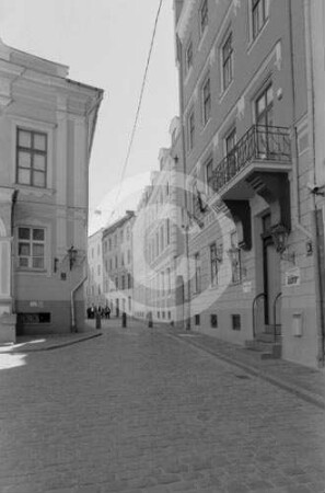 Mazā Pils iela (Kleine Schlossstraße) in Riga