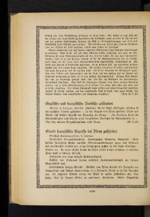 Englische und französische Vorstöße gescheitert.