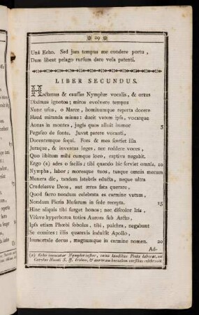 29-56, Liber Secunduns.