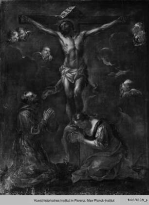 Kreuzigung mit Magdalena und heiligem Franz von Assisi