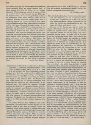 315-316 [Rezension] Grützmacher, Richard H., Nietzsche