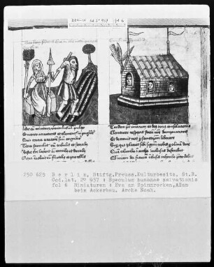 Speculum humanae salvationis — ---, Folio 6rectoBuchseite