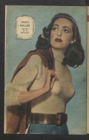 Bodil Miller (estrella de la Universal) - [Fotografía]