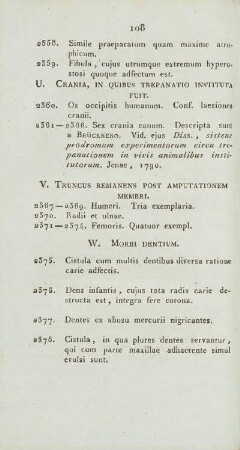 V. Truncus Remanens Post Amputationem Membri