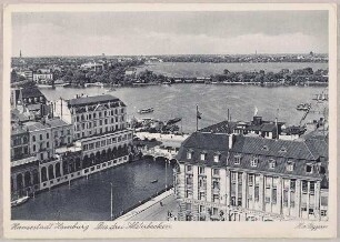 "Hansestadt Hamburg. Die drei Alsterbecken"
