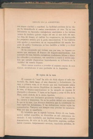 El tópico de la raza