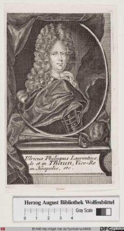 Bildnis Wirich (Philipp Lorenz) Reichsgraf von Dhaun (Daun), 1710 Fürst von Tiano u. Marchese von Rivoli