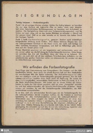 Die Grundlagen