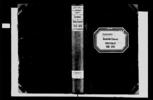 Eisental, katholische Gemeinde: Geburtenbuch 1846-1870