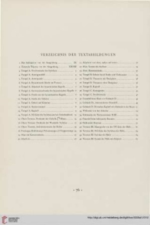 Verzeichnis der Textabbildungen