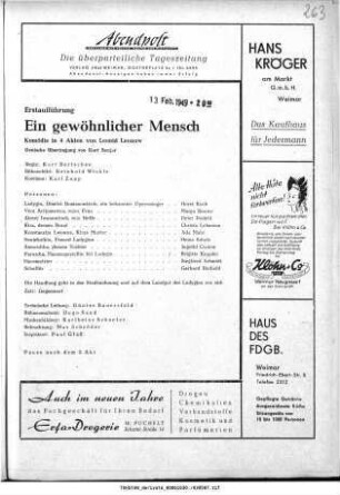 Ein gewöhnlicher Mensch