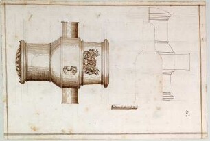 WHK 43 Pläne der Artillerie: Mörser und Lafette