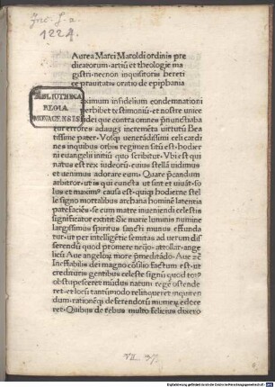 Oratio de Epiphania