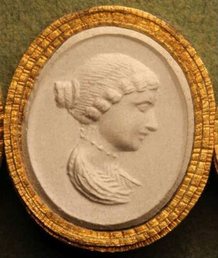Profilbildnis der Lucilla (Daktyliothek, Zweites Historisches Tausend)