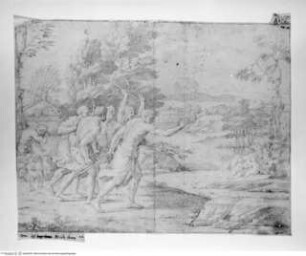 Concorso Accademico 1663, Seconda Classe: Der Hirte Faustulus findet Romulus und Remus auf, terzo premio