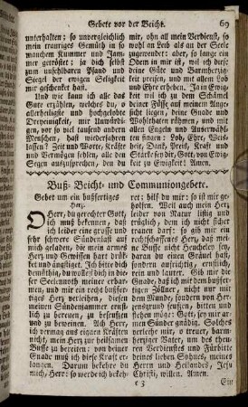 Buß- Beicht- und Communiongebete