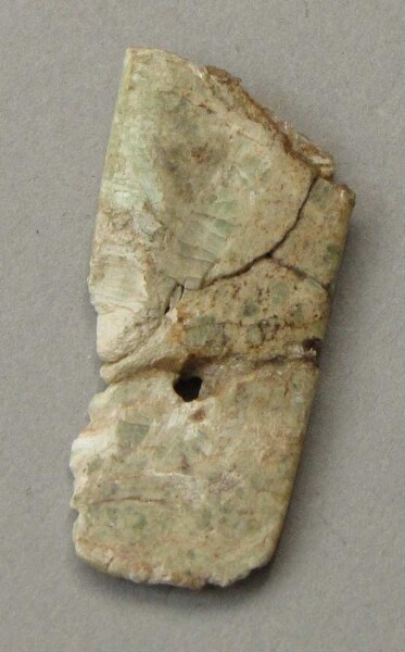 Stone pendant (fragment)